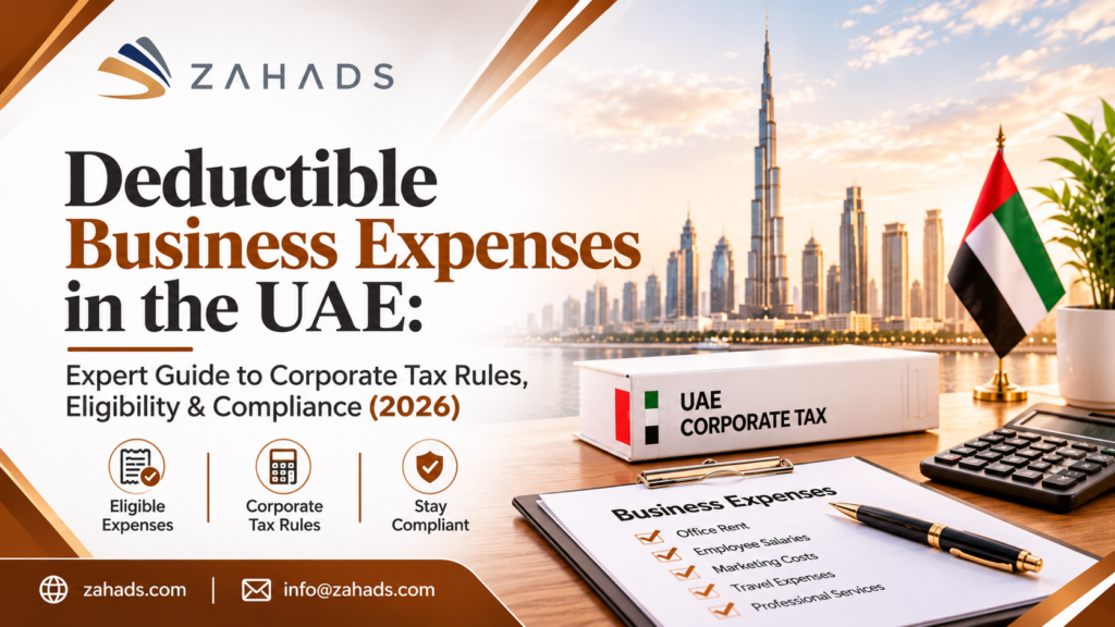 Deductible Business Expenses in the UAE: Expert Guide to Corporate Tax Rules, Eligibility & Compliance (2026)